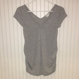 V-Neck Maternity Shirt